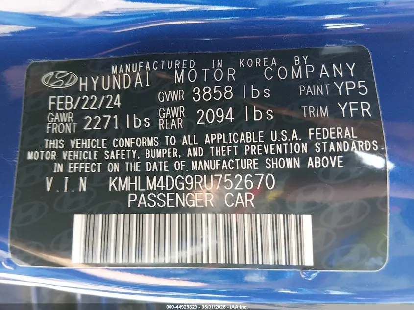 2024 HYUNDAI ELANTRA SEL