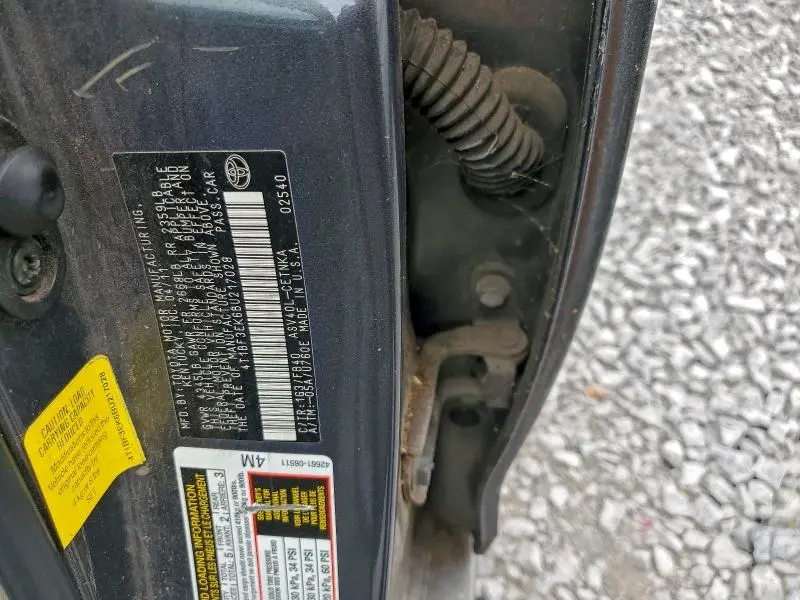 2011 TOYOTA CAMRY BASE  