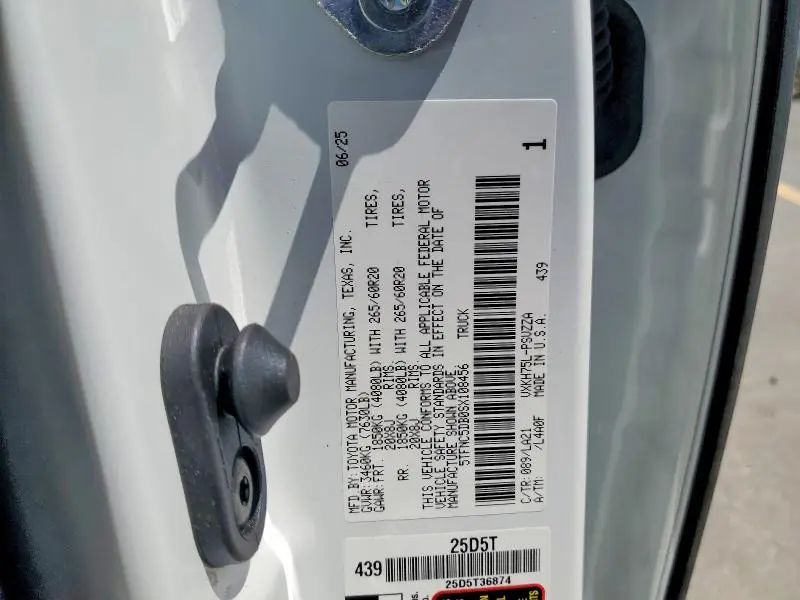 2025 TOYOTA TUNDRA PLATINUM HV  