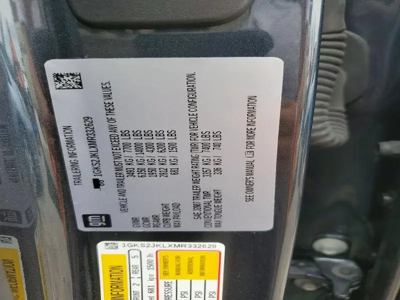 2021 GMC YUKON XL DENALI  