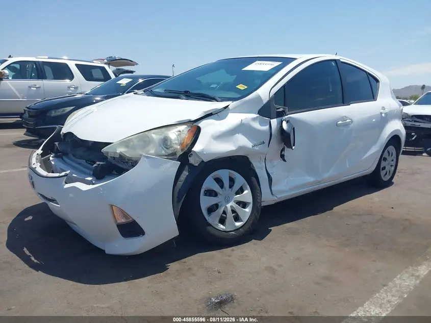 2013 TOYOTA PRIUS C ONE