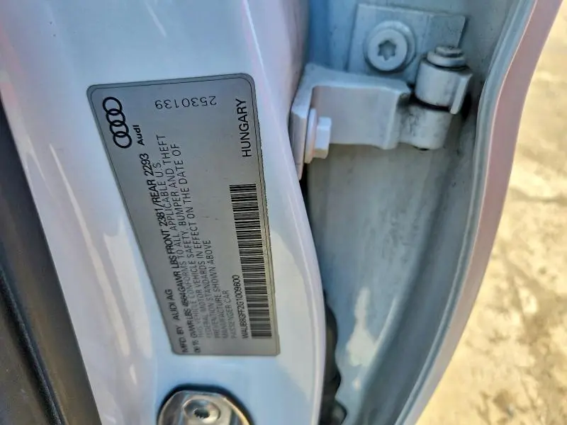 2016 AUDI A3 PREMIUM  