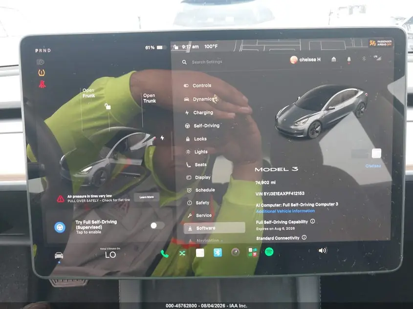 2023 TESLA MODEL 3 REAR-WHEEL DRIVE