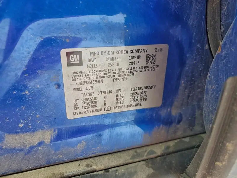 2015 BUICK ENCORE CONVENIENCE  