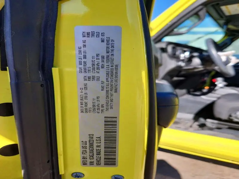 2022 JEEP WRANGLER SPORT  