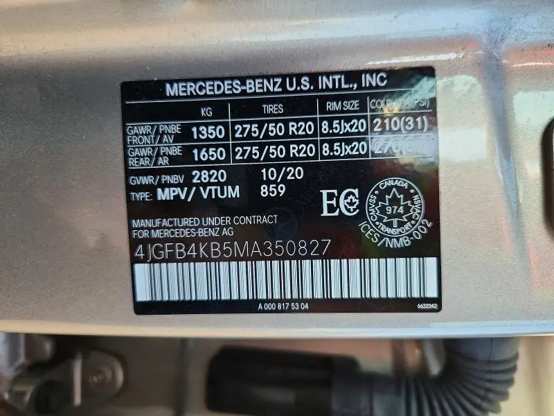2021 MERCEDES-BENZ GLE 350 4MATIC  