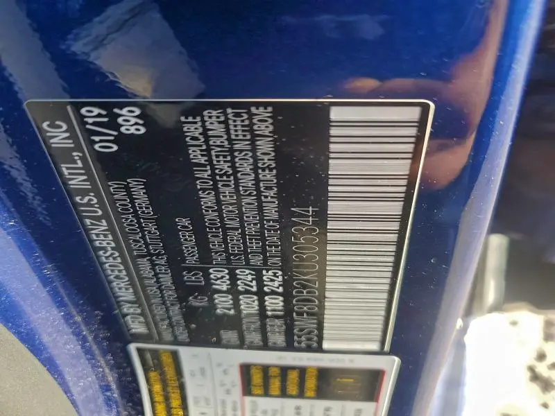 2019 MERCEDES-BENZ C 300  