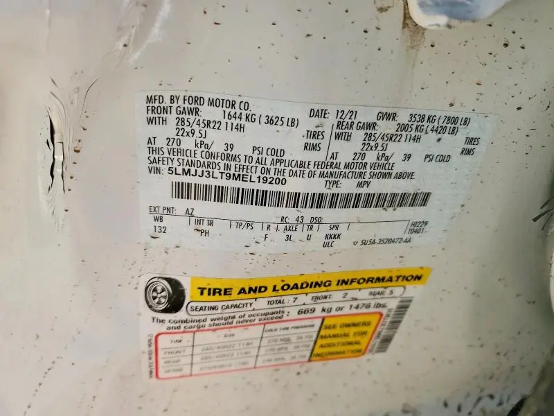 2021 LINCOLN NAVIGATOR L RESERVE  