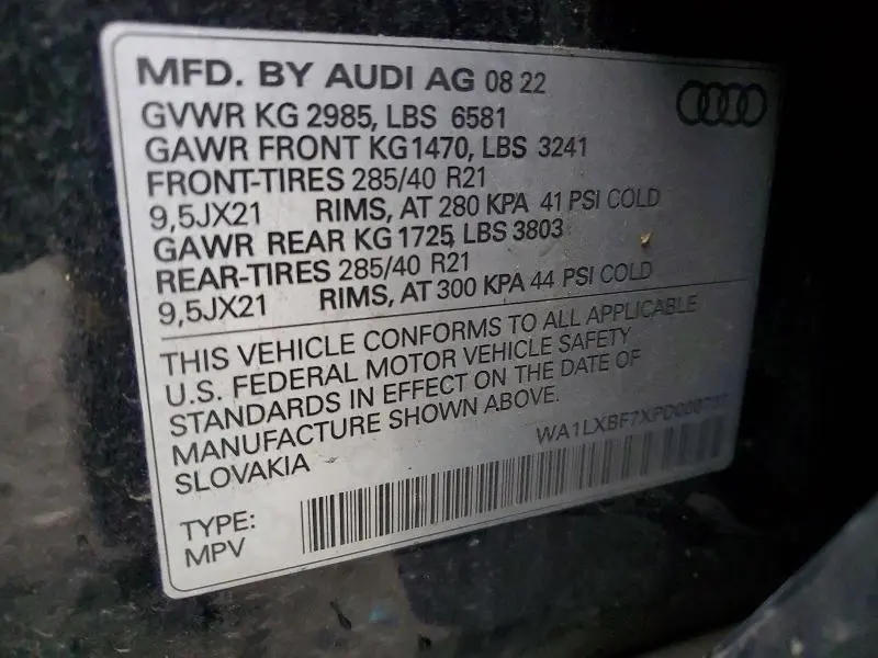 2023 AUDI Q7 PREMIUM PLUS  