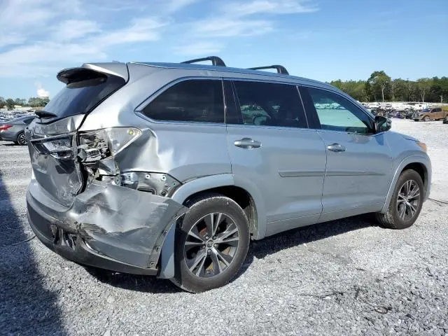 2016 TOYOTA HIGHLANDER XLE  