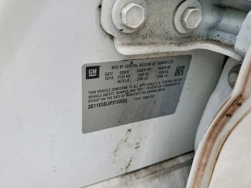 2015 CHEVROLET IMPALA 4D   