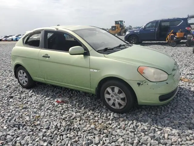 2010 HYUNDAI ACCENT BLUE  