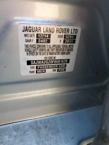 2015 JAGUAR XJL PORTFOLIO  