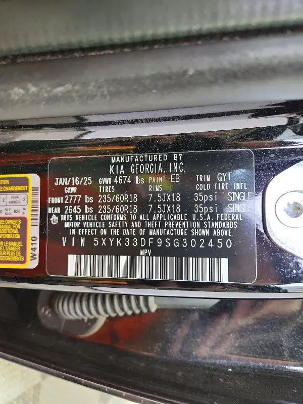 2025 KIA SPORTAGE EX  