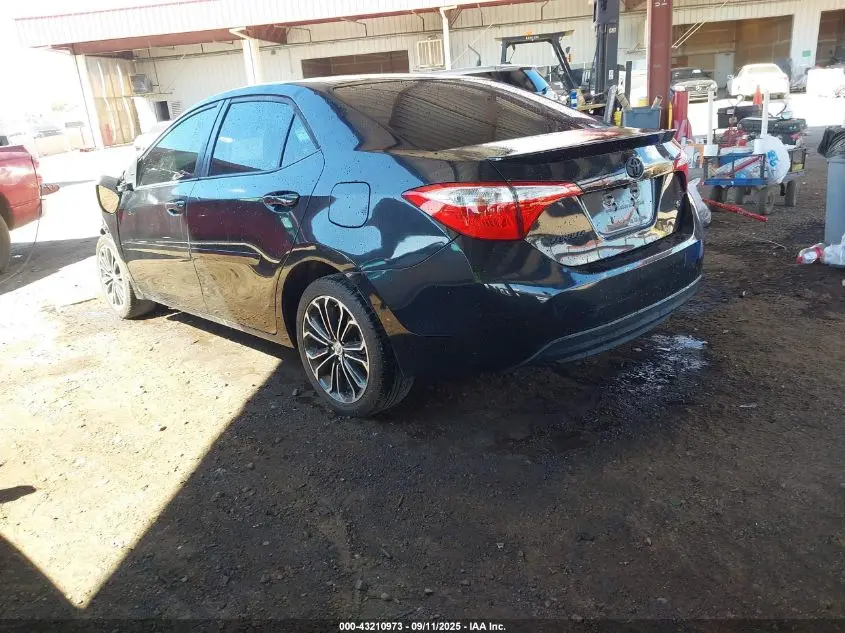 2015 TOYOTA COROLLA S PLUS