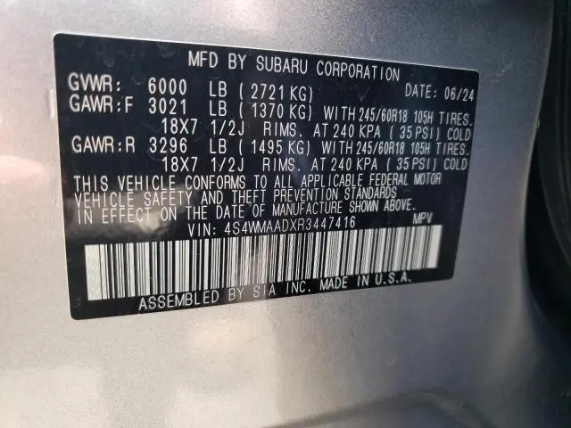 2024 SUBARU ASCENT   