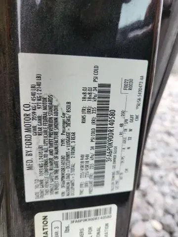 2013 FORD FUSION TITANIUM  