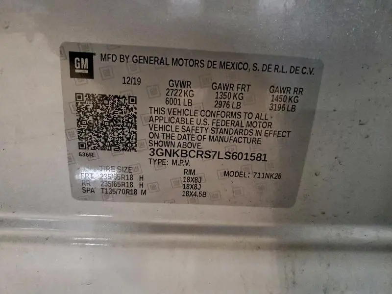 2020 CHEVROLET BLAZER 2LT  