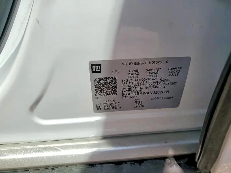 2022 BUICK ENCLAVE ESSENCE  