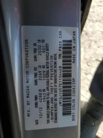 2014 MAZDA 6 SPORT  