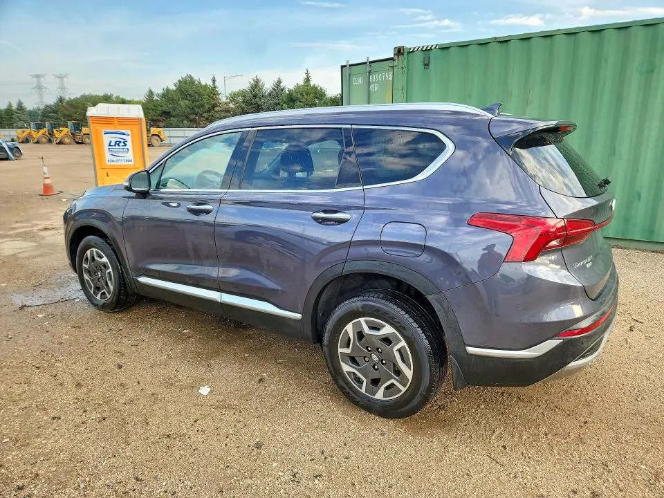 2022 HYUNDAI SANTA FE BLUE  