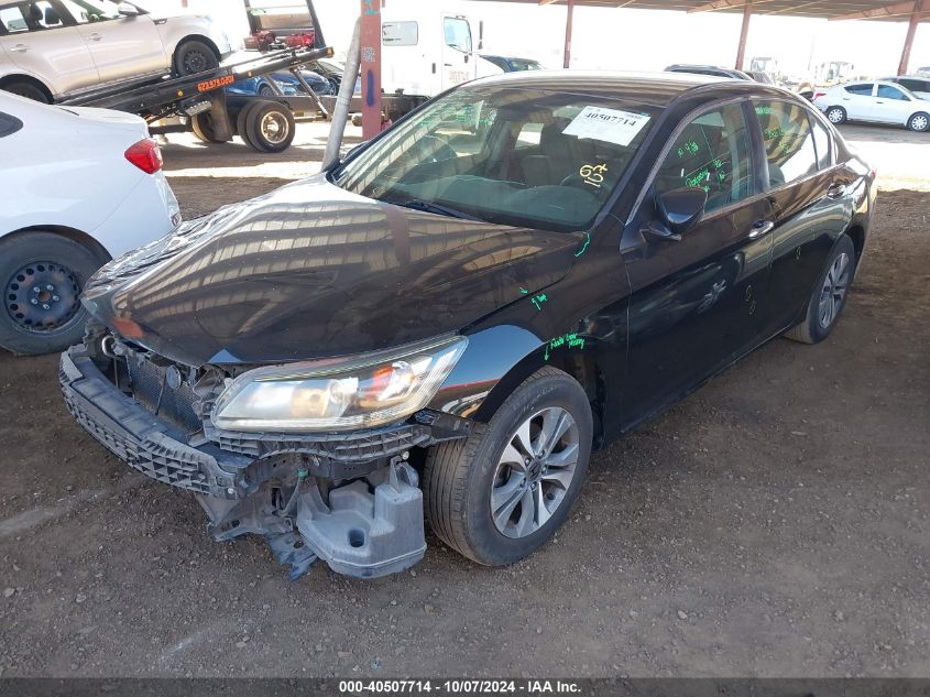 2015 HONDA ACCORD LX