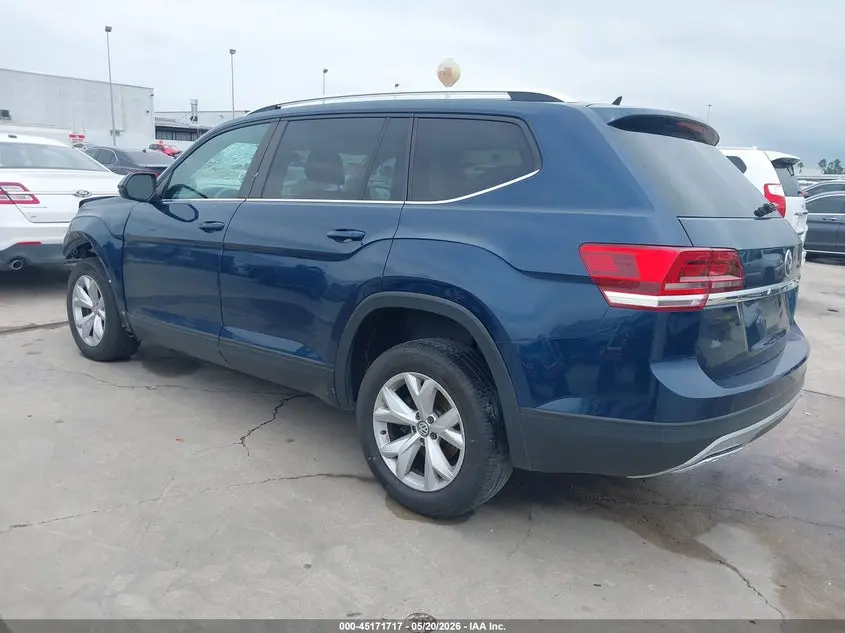 2018 VOLKSWAGEN ATLAS 2.0T S