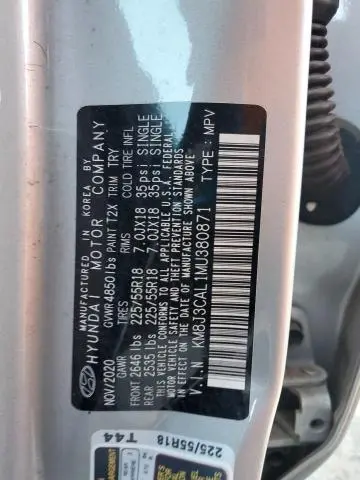 2021 HYUNDAI TUCSON LIMITED  