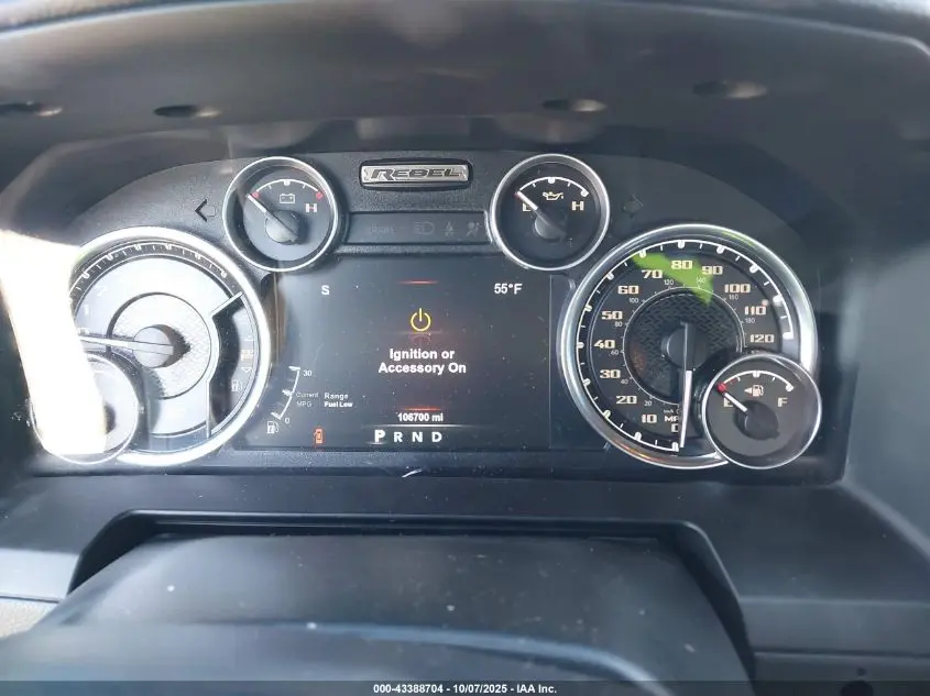 2017 RAM 1500 REBEL  4X4 5'7 BOX