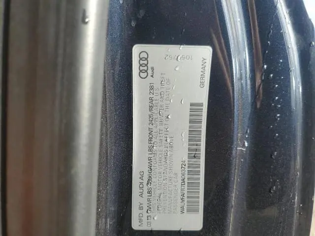 2013 AUDI A5 PRESTIGE  