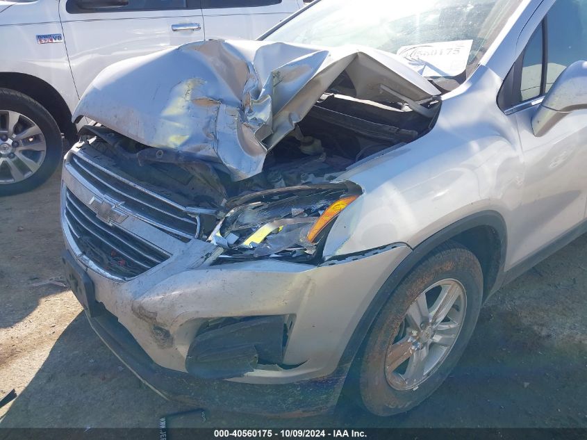 2016 CHEVROLET TRAX LT