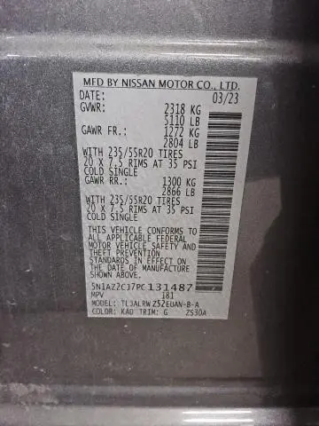 2023 NISSAN MURANO SL  