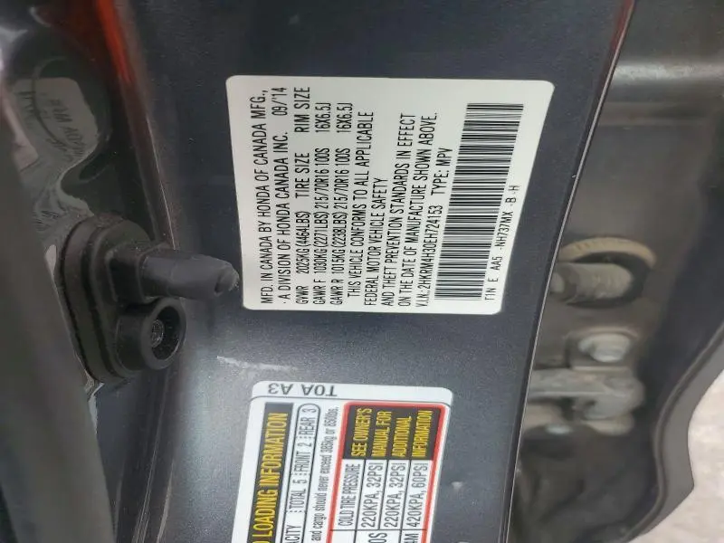 2014 HONDA CR-V LX  