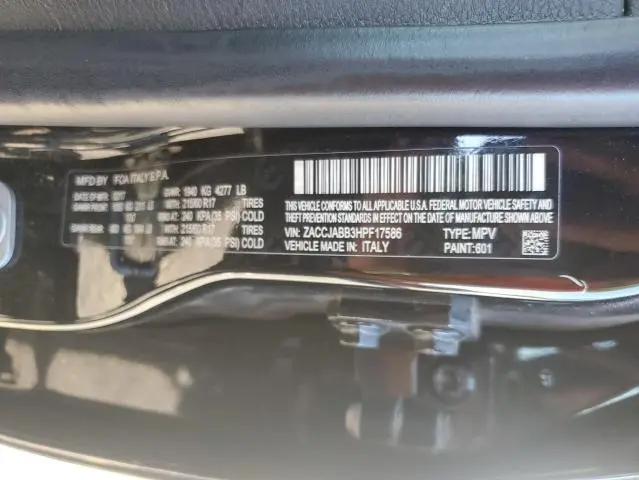 2017 JEEP RENEGADE LATITUDE  