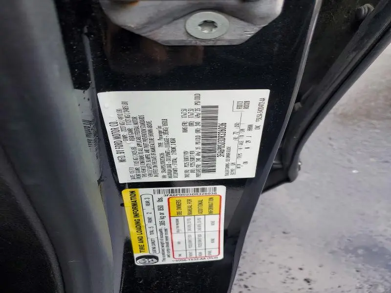 2013 FORD FUSION TITANIUM PHEV  