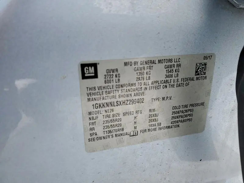 2017 GMC ACADIA SLT-2  