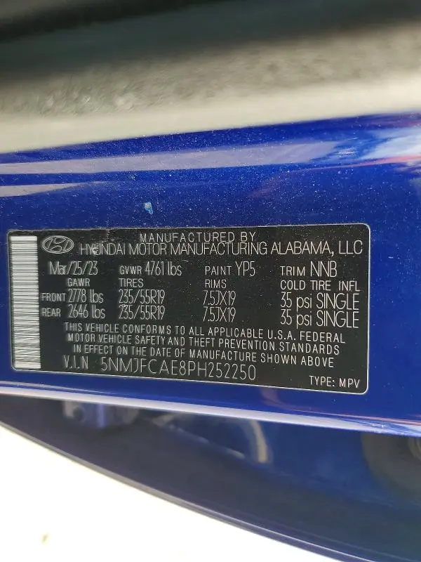 2023 HYUNDAI TUCSON SEL  