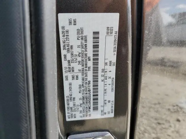 2018 FORD ESCAPE SE  