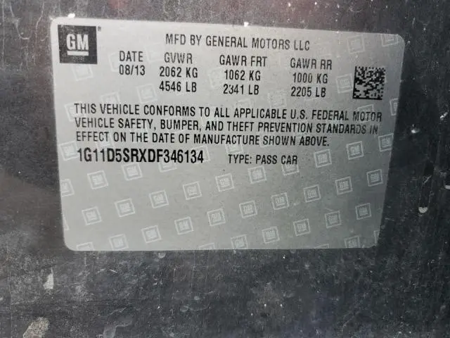 2013 CHEVROLET MALIBU 1LT  