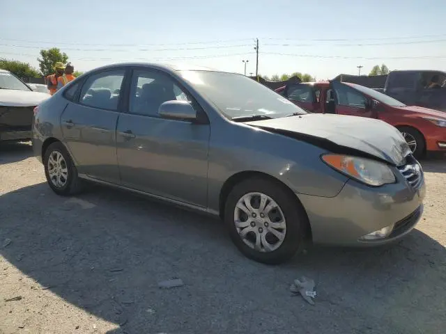 2010 HYUNDAI ELANTRA BLUE  
