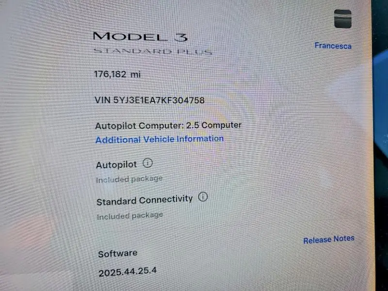 2019 TESLA MODEL 3   