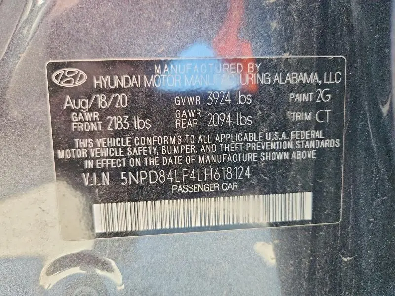 2020 HYUNDAI ELANTRA VALUE EDITION  