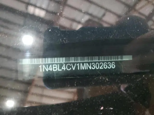 2021 NISSAN ALTIMA SR  