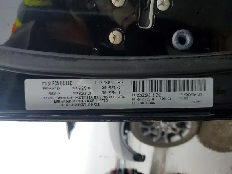 2018 DODGE CHALLENGER GT  