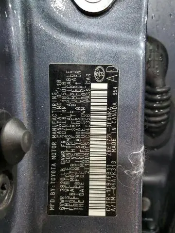 2018 TOYOTA COROLLA L  