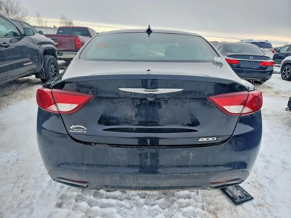 2016 CHRYSLER 200 S  