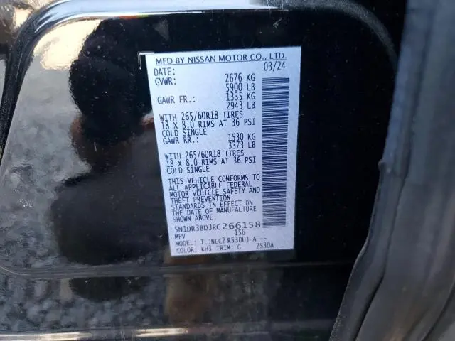 2024 NISSAN PATHFINDER ROCK CREEK  