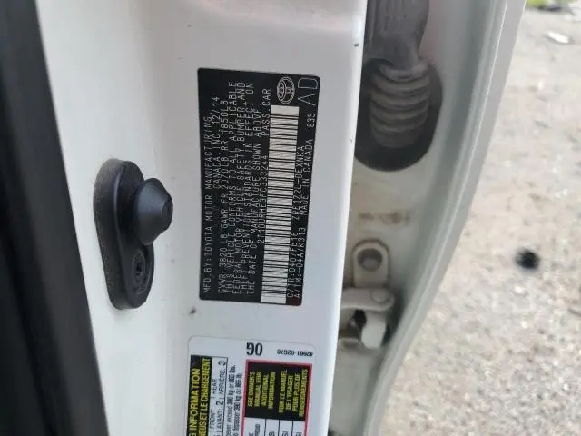 2015 TOYOTA COROLLA L  