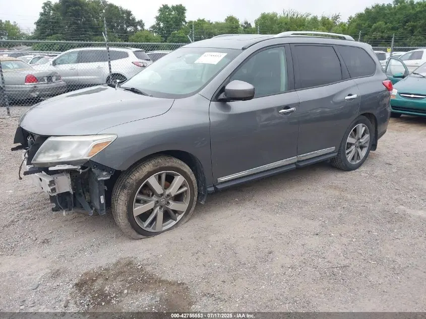 2015 NISSAN PATHFINDER PLATINUM