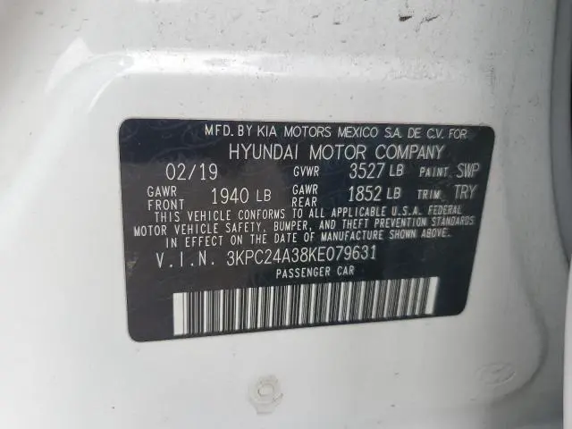 2019 HYUNDAI ACCENT SE  